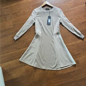 NWT luxury Italian stretch suede dress - a total dream